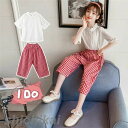 子供服 セットアップ キッズ 女の子 韓国子供服 上下セット 2点セット トップス 半袖 Tシャツ 薄手 ハーフパンツ 可愛い 春夏 通学着 通園着 ホワイトデ...