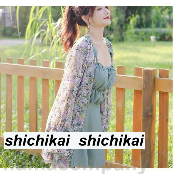 水着レディース 体型カバー 3点セット ビキニ 水着 アップウェア 女性用 ママ水着 タンキニ水着 女子 ミセス セクシー レディース水着 可愛 大人