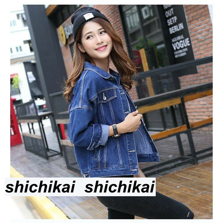 レディース デニムコートジャケット コート アウター 春秋 女性 長袖 ゆったり感 上着 クール お洒落 Gジャン 着痩せ 学生 通学 メンズライク バレンタイン 2023 3