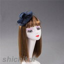 礼装帽子 ヘッドドレス トーク帽 ヘアアクセサリー ウェディングハット ミニ 帽子 チュール フラワー 小物 ブライダル小物 ウェディング パーティー 結婚式 二次会 披露宴 ヘアー ウール