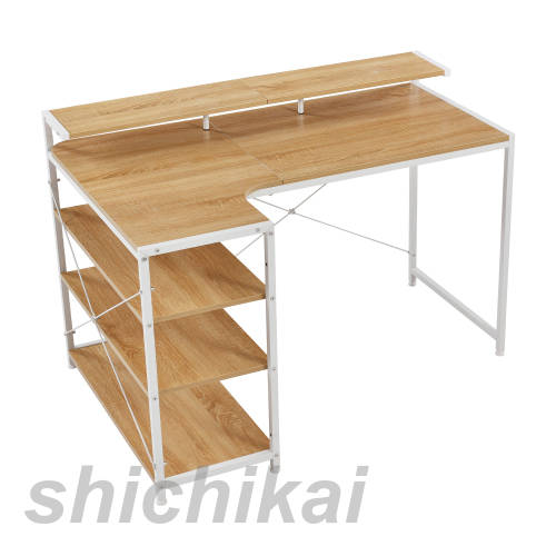 短納期　デスク パソコンデスク 机 pcデスク 120 幅120cm シンプルデスク ゲーミングデスク 学習机 勉..