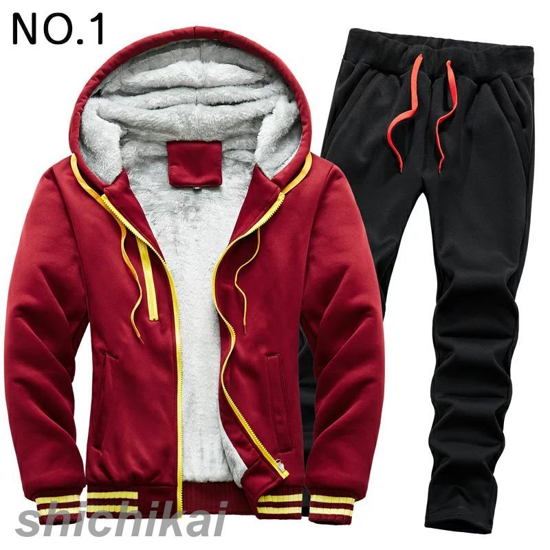 新作スウェットセットアップ　上下セットスウェットジャケット スポーツスーツ メンズ 2023 秋冬モデル 中綿入り 厚手 フード付き トップス カジュアル スポーツスーツ大きいサイズあり 運動用 ホワイトデー