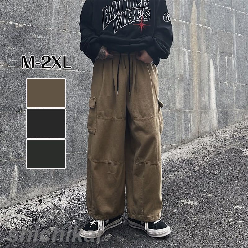 カーゴパンツ メンズ ゆったり ワークパンツ メンズ ミリタリーパンツ メンズ カーゴパンツ カーゴパンツ メンズ 太め カーゴパンツ 作業着 カジュアルパンツ アメカジ アウトドア パンツ メンズ キャンプ パンツ 夏服 夏 ホワイトデー