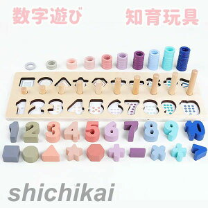 知育玩具 おもちゃ 数字遊び 数学 勉強 円柱差し 長方形フレーム カラフル パステルカラー ナンバー 記号 ブロックパズル 木製のおもちゃ 大サイズ 児童 算数 想像力 学習 モンテッソーリ教育 型枠合わせ 教育 構成遊び
