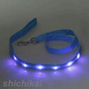リード 光る LEDライト 犬 猫 ドッグ キャット 小型犬 中型犬 大型犬 ペット用品 ペットグッズ 電池式 ボタン電池 牽引紐 平紐 リーシュ 夜
