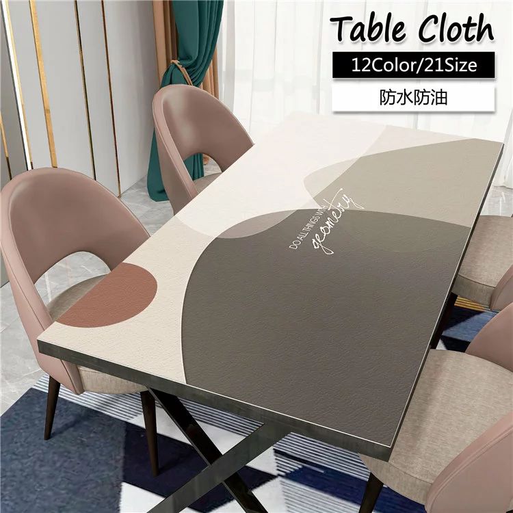 新年 80*120cm テーブルクロス pu皮革生地 北欧 テーブルマット 防水防油 耐熱 汚れ防止 食卓カバー 模様替え 高級感 サイズオーダー可能 おしゃれ テーブルセッティング 四角形 長方形 撥水 家庭用 ギフト