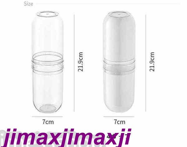 新生活 うがいコップ 旅行歯ブラシケース コップ 歯磨き 化粧筆収納ボックス 旅行コップ 携帯用歯ブラシケース 歯磨きコップ 旅行 りょこう 引っ越し 出張 4カップ