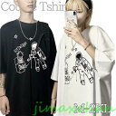 新生活 Tシャツ カップル 黒 白 ペアルック ペアtシャツ カップルお揃い 宇宙 英語字 お揃い服 大きいサイズ 可愛い tシャツ カップルお揃い 大きいサイズ