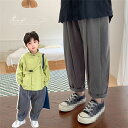 サルエルパンツ キッズパンツ 子供ズボン スウエットパンツ ワークパンツ 十分パンツ イージーパンツ キッズ 男の子 ボーイズ 子供服 カジュアル ロング丈 ゆったり パンツ ズボン 男児 おしゃれ 通学着 通園着 90