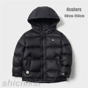 子ども服 ダウンコート ダウンジャケット 緑 子供服 フード付き ミドル丈 キッズ 防寒 厚手 防水 男の子 女の子 アウター 冬服 通学 キッズ服 保温 暖かい オシャレ 冬 温かい 90cm 100cm 110cm