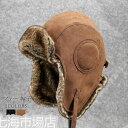 パイロット フライトキャップ メンズ レディース ファー 帽子 キャップ 飛行帽 パイロットキャップ 耳あて付き スキー バイク 自転車 アウトドア 厚手 秋冬...