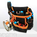 工具ポーチ 電工腰袋 電工袋 工具差し 多機能 ツールバッグ 腰袋 軽量 作業用 区分け ベルト付き 超頑丈 ホワイトデー