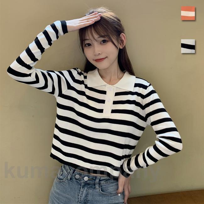 長袖Tシャツ レディース ニット 薄手 Tシャツ ボーダー柄 ニットTシャツ 肌着 ニットセーター きめ細かい セーター レトロ 薄手ニット 春秋レディース用のニットTシャツが新入荷きめ細かい薄手ニット生地で優しい肌触りを与えるボーダー柄のデザインもレトロなお洒落感を演出定番のブラック&amp;糖度高めのオレンジの2色が用意され、お好み次第で選べるメインとしても、重ね着アイテムとしてもとても素敵ボトムスとのコーデは自由、春秋ファッションに必ず大活躍のアイテムカラー：ブラック　オレンジ素材　ポリエステルサイズ（cm）　FF　肩幅38　バスト86　袖丈58　着丈48ご注意：※サイズは平置きサイズです。素人採寸ですので、若干の誤差がございます、ご了承ください。 レディース用のニットTシャツが新入荷きめ細かい薄手ニット生地で優しい肌触りを与えるボーダー柄のデザインもレトロなお洒落感を演出定番のブラック&糖度高めのオレンジの2色が用意され、お好み次第で選べるメインとしても、重ね着アイテムとしてもとても素敵ボトムスとのコーデは自由、春秋ファッションに必ず大活躍のアイテム 商品名 長袖Tシャツ レディース ニット 薄手 Tシャツ ボーダー柄 ニットTシャツ 肌着 ニットセーター きめ細かい セーター レトロ 薄手ニット 春秋 ITEM INFORMATION レディース用のニットTシャツが新入荷きめ細かい薄手ニット生地で優しい肌触りを与えるボーダー柄のデザインもレトロなお洒落感を演出定番のブラック&糖度高めのオレンジの2色が用意され、お好み次第で選べるメインとしても、重ね着アイテムとしてもとても素敵ボトムスとのコーデは自由、春秋ファッションに必ず大活躍のアイテム サイズ サイズ（cm）　FF　肩幅38　バスト86　袖丈58　着丈48ご注意：※サイズは平置きサイズです。素人採寸ですので、若干の誤差がございます、ご了承ください。カラーブラック　オレンジ素材ポリエステル生産国中国ガイド※上記サイズ表はスタッフが採寸し、製品の実寸を掲載しております。製品ごとに公開サイズと多少の誤差が生じる場合がございますので、予め御了承くださいませ。 ※実際の商品になるべく近い色を再現しておりますが、ご覧になっているモニターの色の違いにより、実際の商品と色味が異なる場合がございます。 ※サイズは平置きでの実寸サイズを測っているため誤差がでる場合がある旨ご了承下さい。 ※当商品は海外輸入品の為、生産過程において多少のほつれ等が生じている場合がございますのであらかじめご了承くださいませ。