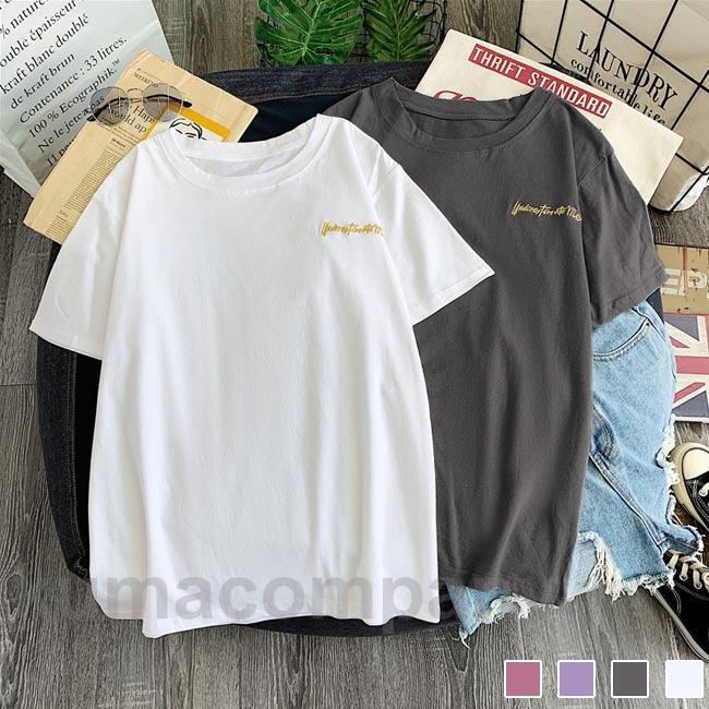 Tシャツ レディース 半袖 夏Tシャツ ゆったり 半袖Tシャツ クルーネック ゆるTシャツ 夏 シンプル サマーTシャツ サラサラ 快適 トップス