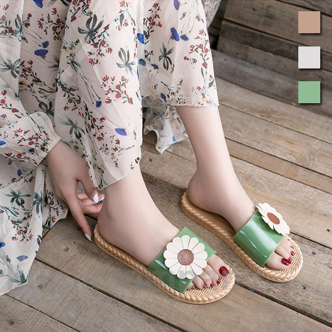 【店内全品ポイント5倍11日まで】ビーサン レディース サンダル 夏 スリッパ サマーサンダル サマースリッパ ペッタンコ 夏サンダル サンフラワー サマーシューズ ビーチサンダル