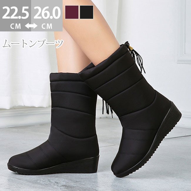 ブラック くるぶし上 ショート ブーツ 秋冬新作 レディース スノーシューズ ショートブーツ カジュアル 保温 裏ボア 定番 シューズ 靴 学 バレンタイン 2...
