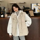 ベスト 中綿ベストジャケット レディース コート 中綿 アウター 防寒 厚手 暖かい 無地 20代 30代 40代 通勤 お呼ばれ 秋冬 防寒 カジュアル バレ...