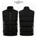 電熱ベスト 加熱ベスト 4エリア発熱 USB加熱 ヒーターベスト 3段階温度調節 ヒートベスト USB充電式 防寒着 秋冬 男女兼用 洗濯可能 スキー スケート...