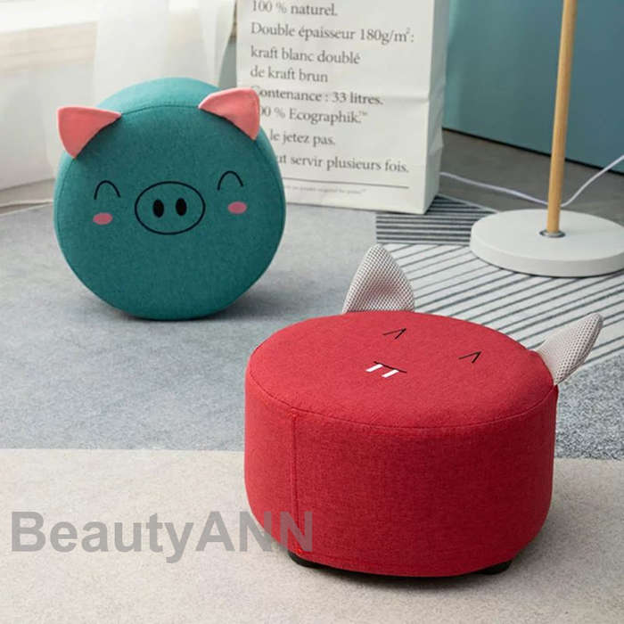 新生活 スツール クッション 木製椅子 北欧 スクエアクッション 小さい フロアクッション 18cm デスク..