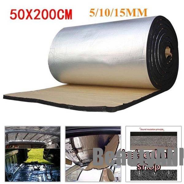 新生活 デッドニングシート 自動車用 断熱材 断熱マット 500×2000mm 防音 吸音 制振 DIY オーディオ環境向上 デットニング納期に余裕がある方限定...