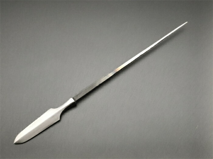 武道具　矢じり　柳葉　職人作　江戸初期前後型制　古式　弓道具　鉄製　美術品　現代品