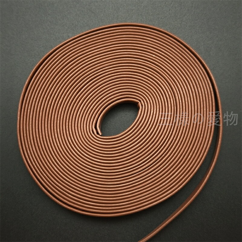 柄巻き 柄糸 合成革巻 茶色 長さ4M 幅8MM 26CM刀柄用 日本刀装具