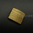 はばき 銅製 特注品 二重菱紋図 日本刀装具 ハバキ 刀剣美術(4)