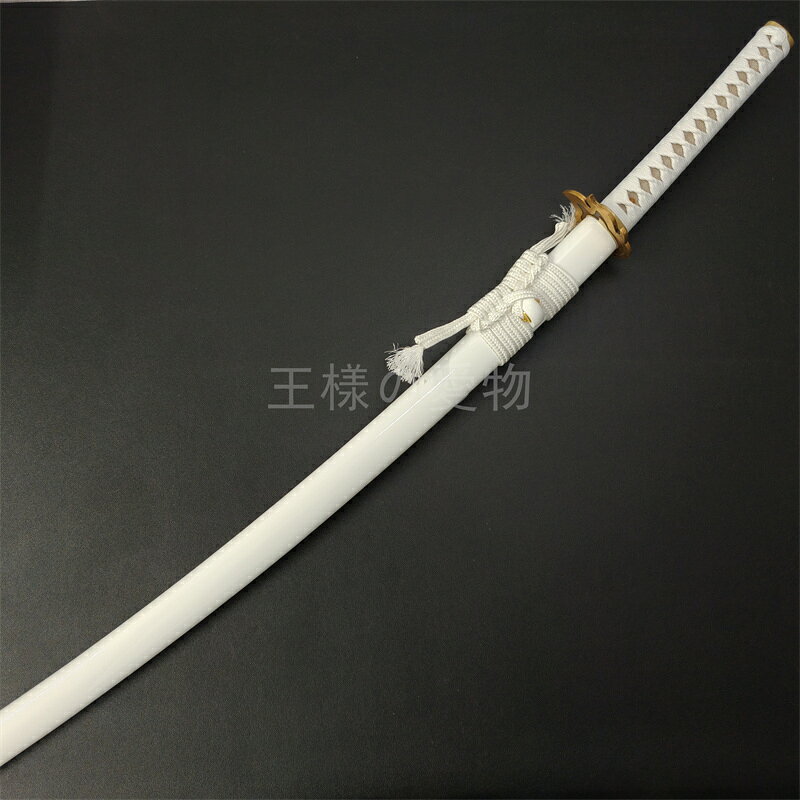 日本刀　模造刀　炎の鍔　銅製装具　木製刀　硬木製　居合練習　コスプレ用　刀剣拵　武道具