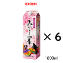 合成清酒 みやこの四季 1800mlパック×6本 送料無料 埼玉県 東亜酒造