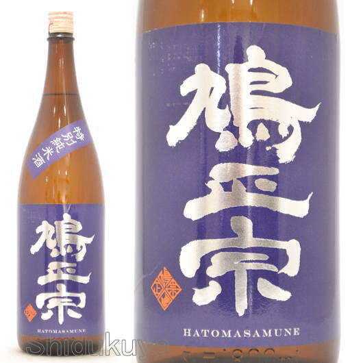 日本酒 鳩正宗 特別純米酒 華吹雪55 