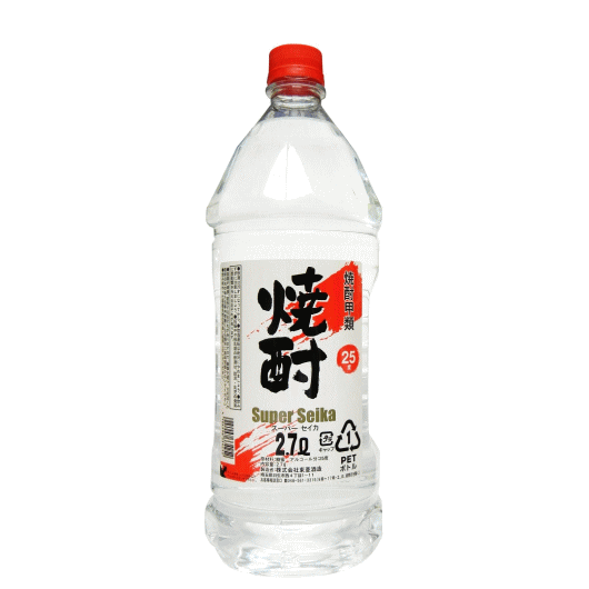 【甲類焼酎】埼玉県 東亜酒造 焼酎甲類 スーパーセイカ 25度 2.7L