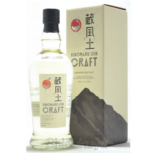 木内酒造 日の丸ジン 蔵風土 40度 700ml ≪数量限定≫ 茨城県石岡市 八郷蒸留所 国産クラフトジンのサムネイル