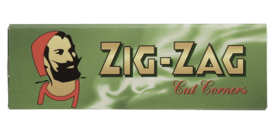 ZIG-ZAG ジグザグ グリーン フリーバーニング シングル 巻きたばこ用 ペーパー 50枚入り 柘製作所【メール便250円対応】