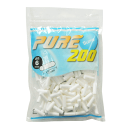 pure ピュア200 スリム 手巻きタバコ用フィルター 200個入り シャグ 喫煙具【メール便250円対応】