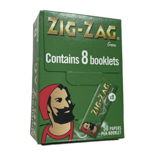 手作りたばこ用巻紙ZIG-ZAG ジグザグ ローリングペーパー グリーン カットコーナー シングル 50枚×8個入りマルチパック 角が落とされているためローラーに挿入しやすいジグザグ・グリーンシングルが8個入りのお得パック約69mm×36mm　50枚入り　フランス製 ※ラッピングは、お受けできません。 ローラー・ペーパー・フィルター等は、こちら たばこ葉はシエンジロリン村本店で販売中。▼▼▼▼▼▼▼▼▼▼▼▼▼▼▼▼▼▼▼▼▼▼▼▼▼▼▼▼▼▼▼▼▼▼たばこ葉はシエンジロリン村本店で販売中。▲▲▲▲▲▲▲▲▲▲▲▲▲▲▲▲▲▲▲▲▲▲▲▲▲▲▲▲▲▲▲▲▲▲