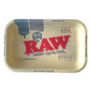 RAW ロー メタルトレー ダブ・スモール シリコンカバー付 シャグ 喫煙具 ロウ【メール便250円対応】