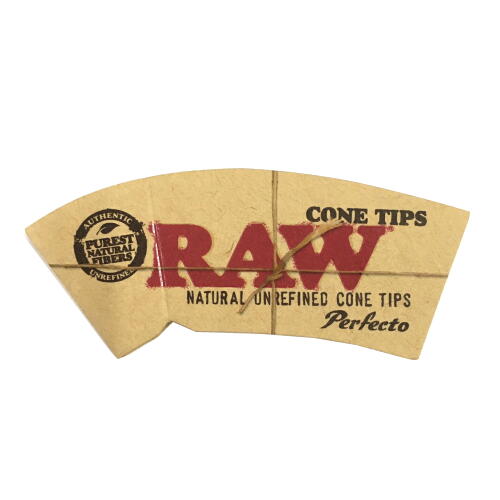 RAW ロー コーンチップス 32枚入り ロールフィルター 喫煙具 手巻きタバコ シャグ ロウ【メール便250円対応】