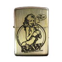 ジッポ RAW ガール Zippo ロー オリジナル 喫煙具 ジッポーオイルライター ロウ Rockin 039 JellyBean ロッキンジェリービーン ユーズド加工