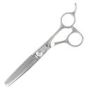 【メール便送料無料】日本の鋏専門メーカー 鍛造仕上 / DEEDS CP-01 セニング スキ率15~20%前後 プレートネジ 単品/ 美容師 理容 理容師 散髪 すきばさみ セニングシザー スキバサミ