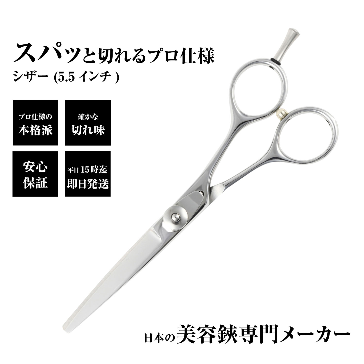 【メール便送料無料】日本の鋏専門メーカー 鍛造仕上 この品質でこの価格 /DEEDS PP-02 シザー単品 美容師 理容 理容師 散髪 はさみ シザー ヘアカット 散髪ハサミ