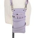 【アウトレットセール 20%OFF】 国内シザーケース専門メーカー 職人手作り / DEEDS シエーナ no.394 マットパープル 4~6丁入 シザーケース...