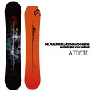 23-24 NOVEMBER ARTISTE ノベンバー アーティスト スノーボード 板 138 142 146 148 150 152 154 158 154...