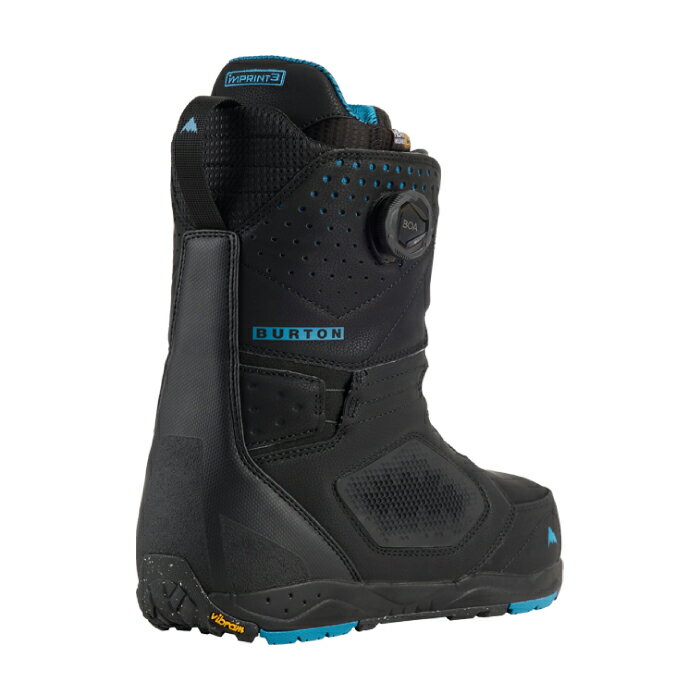 即納★店頭受取OK★[日本正規品]25-26 スノーボード ブーツ バートン BURTON PHOTON BOA WIDE Black フォトン ボア スノボ 2026 メンズ 国内正規品 3