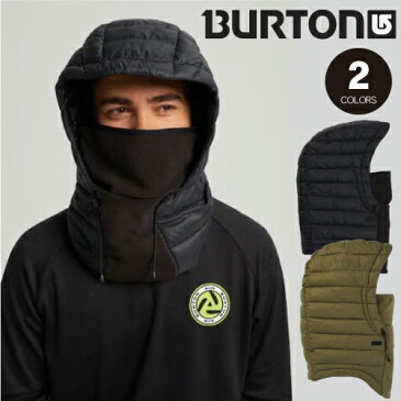 【BURTON INSULATED HOOD】バートン インシュレイテッドフード フードウォーマー スノーボード バラクラバ 目出し帽 フェイスマスク ヘルメット対応 ブラック 黒 防寒 メンズ レディース パウダー バックカントリー ダウン フリース