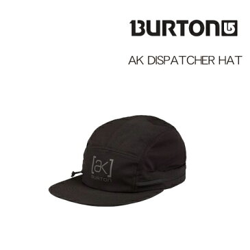 【BURTON AK DISPATHCER HAT】バートン 帽子 ハット キャプ メンズ レディース 国内正規品 アウトドア ハイキング サンシールド メッシュパネル スノーボード 登山 防水 人気 黒 ブラック