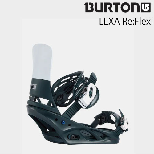 24-25 BURTON Womens LEXA Re:Flex 【DEEP EMERALD WHITE】バートン レクサ スノーボード ビンディング バインディング リフレックス レディース ウーマンズ 国内正規品