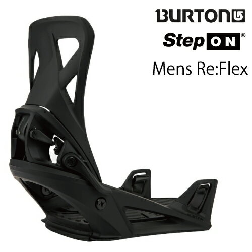 24-25 BURTON Mens Step On Re:Flex 【Black】 バートン メンズステップオン リフレックス ブラック バインディング スノーボード 国内正規品