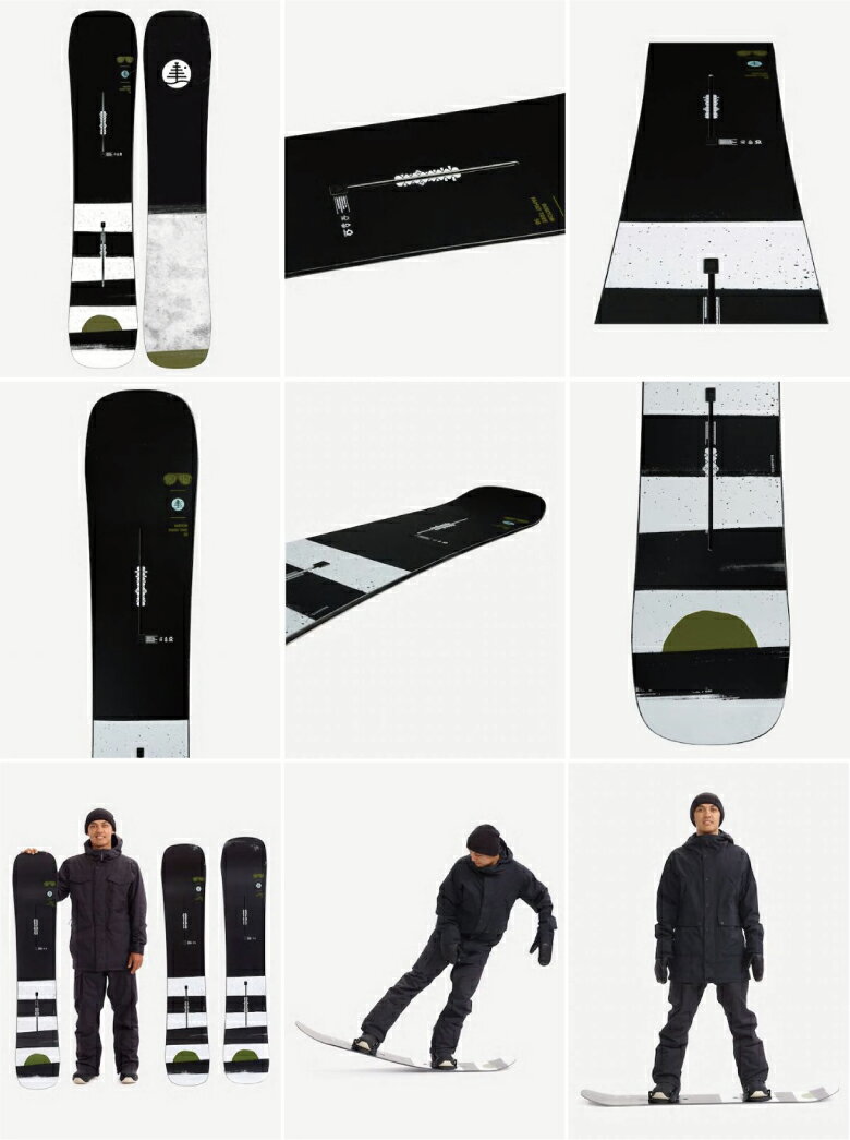 【18-19 BURTON バートン TRICK PILOT トリックパイロット FAMILY TREE】スノーボード ボード 板 パウダーボード メンズ 旧モデル 型落ち 旧品 2019 セール【プレチューン付き】【チューン・ワックス等同時購入で特別価格】 送料無料 国内正規品