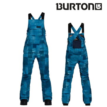 【18-19 BURTON　Womens GORE-TEX ZEALOUS BIB PANT カラー:INDIOHOBO】バートン スノーボードウェア ウェア ビブパンツ レディース オーバーオール GORE-TEX ゴアテックス 型落ち 旧モデル 旧品 セール 送料無料