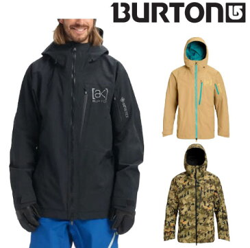 【19-20 BURTON　AK 2L CYCLIC JACKET】バートン スノーボードウェア ウェア メンズ 2020 GORE-TEX ゴアテックス チクリック サイクリック 2レイヤー 黒 ブラック ベージュ 国内正規品 パウダー バックカントリー ツリーラン 立体裁断 送料無料